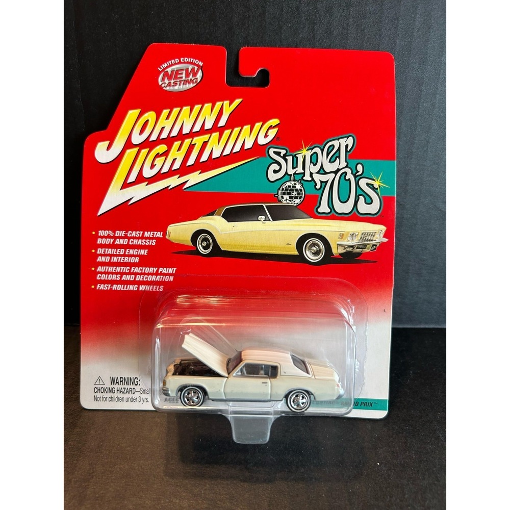 (B7) 1/64 Johnny Lightning 1972 Pontiac Grand Prix Super 70's